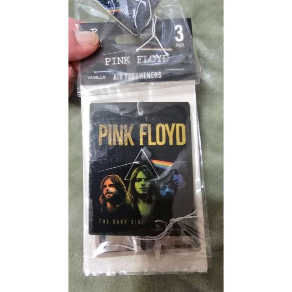 Pink Floyd 3 pack Air Fresheners Vanilla Scent For Auto or Home - Picture 2 of 4